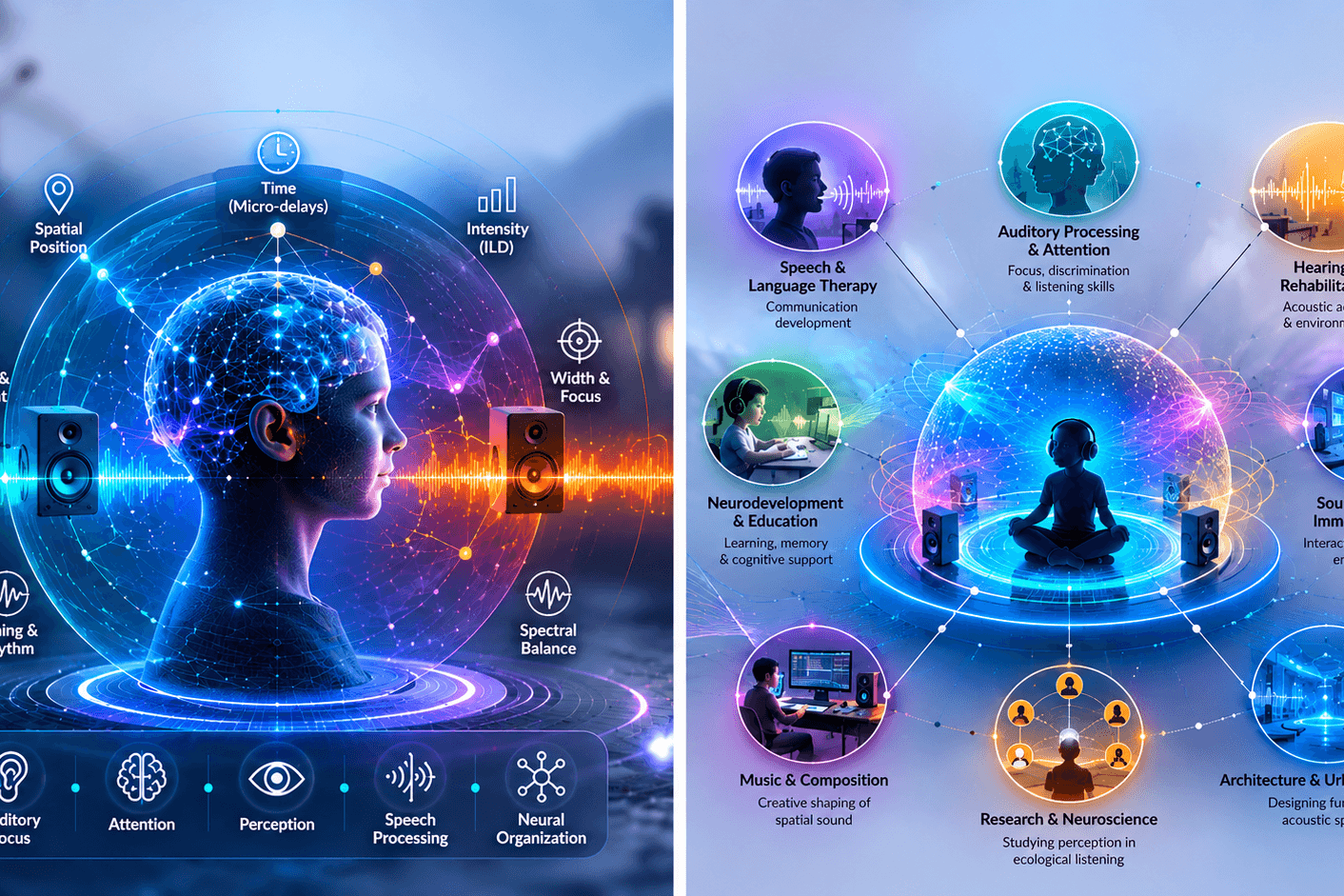 Real-Time Spatial Audio Design in Speech Therapy