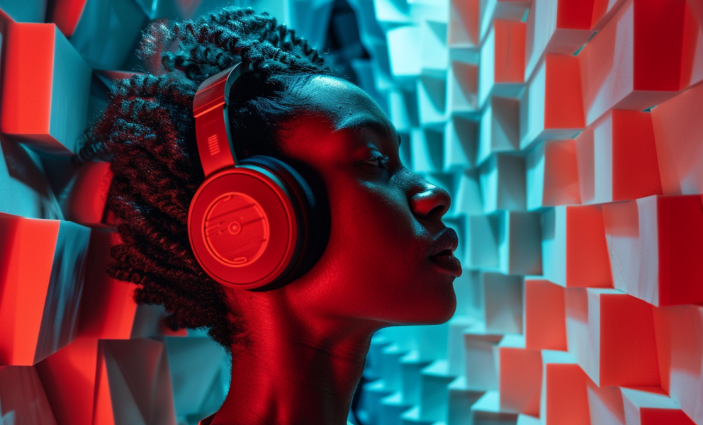 Woman listening
