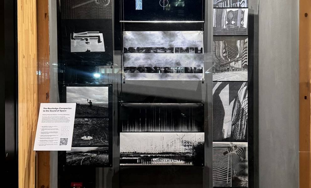 The Routledge Companion to the Sound of Space, book launch and exhibition at the Bartlett School of Architecture 2025.