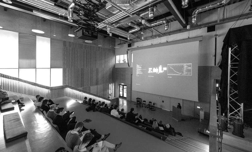 Photo of the Sound of Space Symposium, which prompted the curation of the Companion.