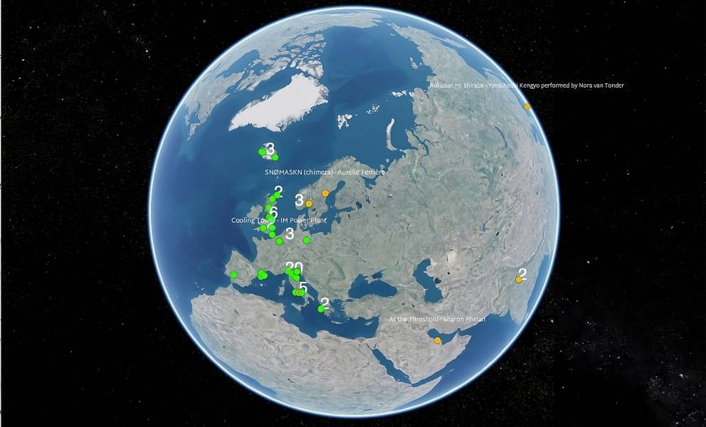 Globe UI for Acoustic Atlas.