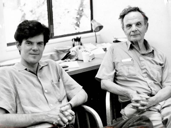 Ben Neill with Norman O. Brown