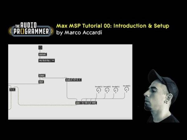 Preview image for the media "Max/MSP Tutorial 00 - Introduction and setup | by Marco Accardi".